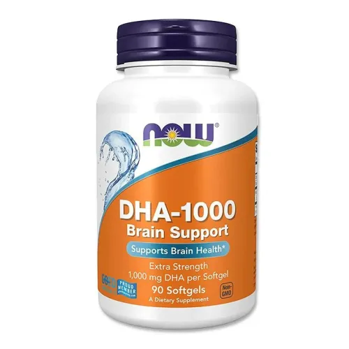 Диетическая добавка NOW Foods DHA Brain Support 1000mg, 90 капсул - Фото№1 Диетическая добавка NOW Foods DHA Brain Support 1000mg, 90 капсул - Фото№1