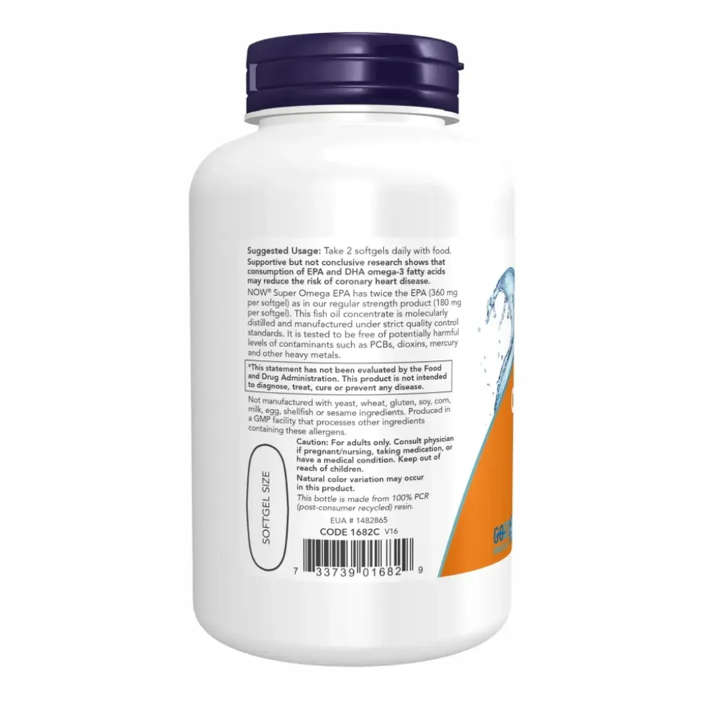 Омега NOW Foods Super Omega EPA 1200 mg Омега NOW Foods Super Omega EPA 1200 mg