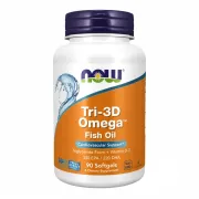 Омега Tri-3D NOW Foods, 90 капсул Омега Tri-3D NOW Foods, 90 капсул