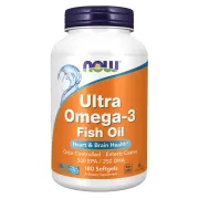 Омега-3 NOW Foods Ultra Omega-3 Fish Oi, 180 капсул Омега-3 NOW Foods Ultra Omega-3 Fish Oi, 180 капсул