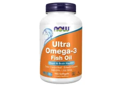 Омега-3 NOW Foods Ultra Omega-3 Fish Oi, 180 капсул Омега-3 NOW Foods Ultra Omega-3 Fish Oi, 180 капсул