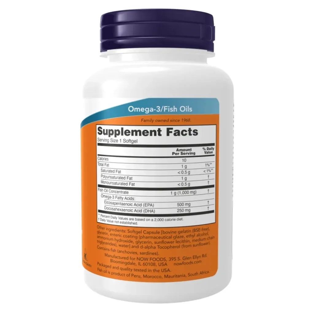 Омега-3 NOW Foods Ultra Omega-3 Fish Oi, 180 капсул Омега-3 NOW Foods Ultra Omega-3 Fish Oi, 180 капсул