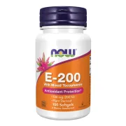 Витамин Е со смешанными токоферолами NOW Foods E-200/400 Mixed Tocopherols, 100 капсул Витамин Е со смешанными токоферолами NOW Foods E-200/400 Mixed Tocopherols, 100 капсул