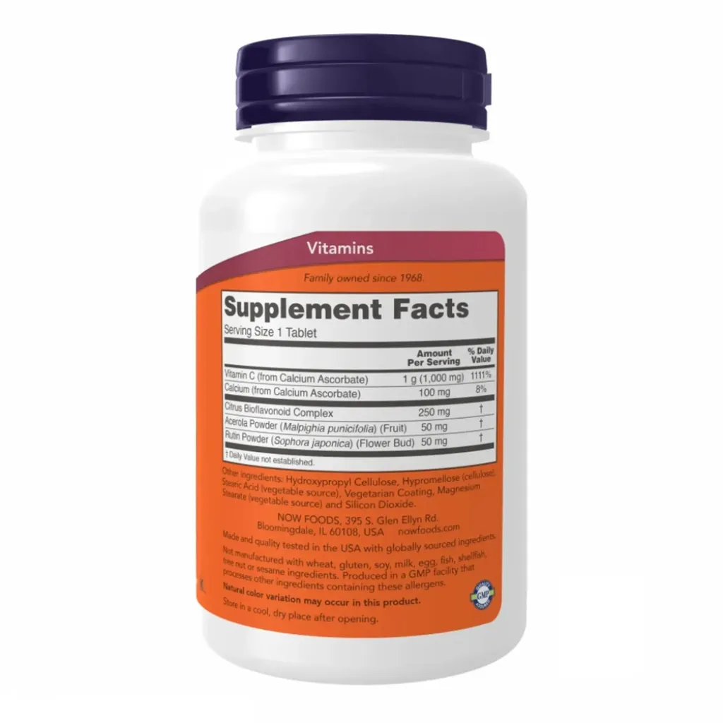 Вітаміни C-1000 Complex NOW Foods Вітаміни C-1000 Complex NOW Foods