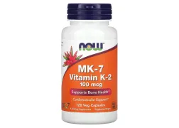 Вітамін К,Vitamin K-2 (MK7) 100 mcg NOW Foods, 120 капсул Вітамін К,Vitamin K-2 (MK7) 100 mcg NOW Foods, 120 капсул