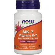 Вітамін К,Vitamin K2 (MK-7) 300mcg NOW Foods, 60 капсул Вітамін К,Vitamin K2 (MK-7) 300mcg NOW Foods, 60 капсул