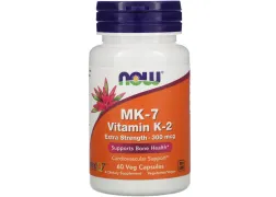 Вітамін К,Vitamin K2 (MK-7) 300mcg NOW Foods, 60 капсул Вітамін К,Vitamin K2 (MK-7) 300mcg NOW Foods, 60 капсул