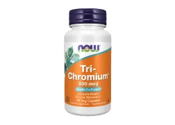 Дієтична добавка Хром Tri-Chromium 500mcg NOW Foods, 90 капсул Дієтична добавка Хром Tri-Chromium 500mcg NOW Foods, 90 капсул
