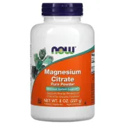 Магній Magnesium Citrate Powder NOW Foods, 227 г Магній Magnesium Citrate Powder NOW Foods, 227 г