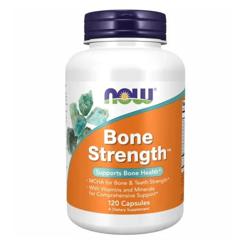 Минеральный комплекс NOW Foods Bone Strength, 120 капсул - Фото№1