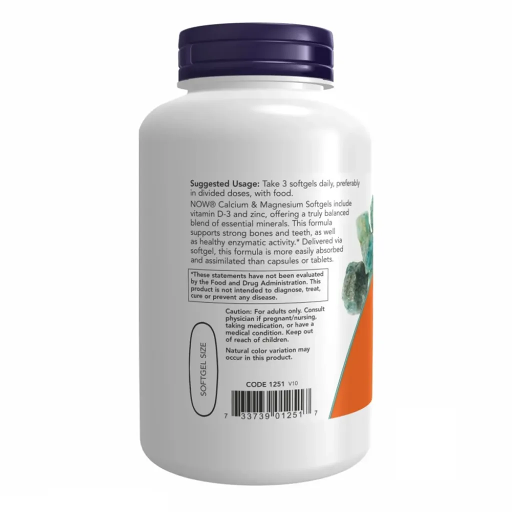 Минеральный комплекс NOW Foods CAL-MAG+D, 120 капсул Минеральный комплекс NOW Foods CAL-MAG+D, 120 капсул