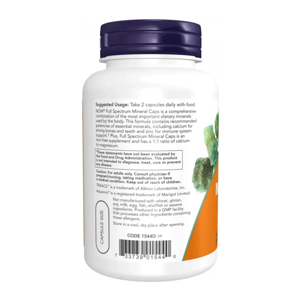 Минеральный комплекс NOW Foods Full Spectrum Mineral