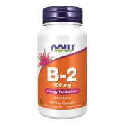 Вітамін В2 NOW Foods B-2 100mg, 100 капсул