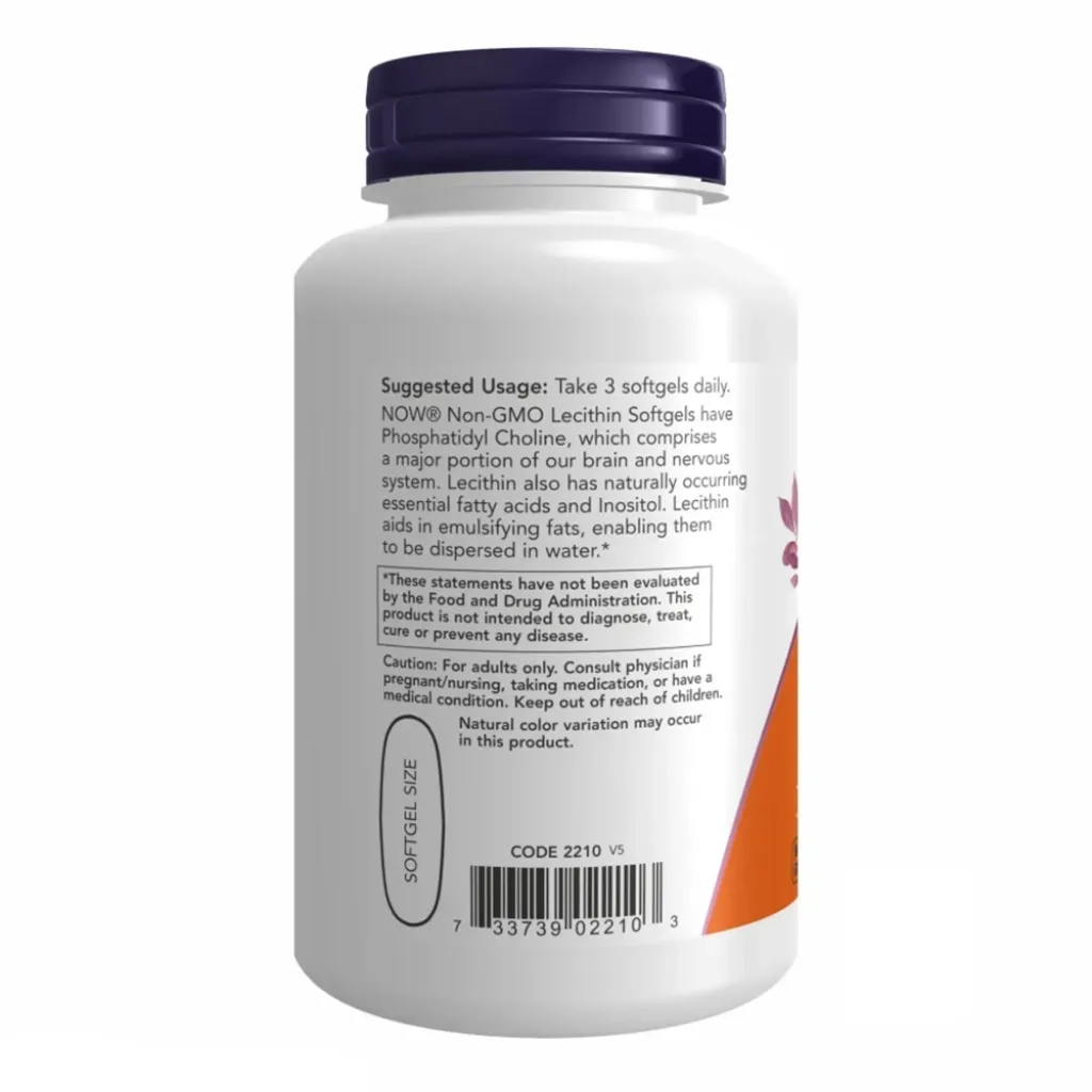 Диетическая добавка NOW Foods Лицитин Lecithin 1200 mg Диетическая добавка NOW Foods Лицитин Lecithin 1200 mg