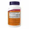 Витамин В4 NOW Foods Choline & Inositol 250/250mg, 100 капсул - Фото№3