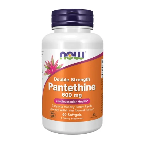 Витамин В5 NOW Foods Pantethine 600mg, 60 капсул - Фото№1 Витамин В5 NOW Foods Pantethine 600mg, 60 капсул - Фото№1