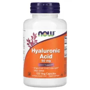 Дієтична добавка гіалуронова кислота, Hyaluronic Acid 50mg+MCM NOW Foods, 120 капсул Дієтична добавка гіалуронова кислота, Hyaluronic Acid 50mg+MCM NOW Foods, 120 капсул