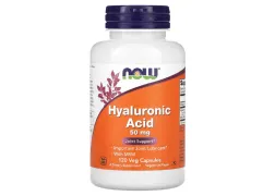 Дієтична добавка гіалуронова кислота, Hyaluronic Acid 50mg+MCM NOW Foods, 120 капсул Дієтична добавка гіалуронова кислота, Hyaluronic Acid 50mg+MCM NOW Foods, 120 капсул