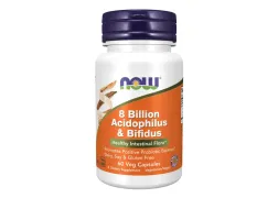 Пробіотики NOW Foods 8 Billion Acidophilus & Bifidus, 60 капсул Пробіотики NOW Foods 8 Billion Acidophilus & Bifidus, 60 капсул