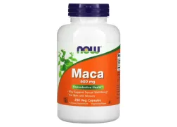 Адаптогени Maca 500mg NOW Foods, 250 капсул Адаптогени Maca 500mg NOW Foods, 250 капсул