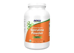 Суперфуди Organic Spirulina Powder NOW Foods, 454 г Суперфуди Organic Spirulina Powder NOW Foods, 454 г