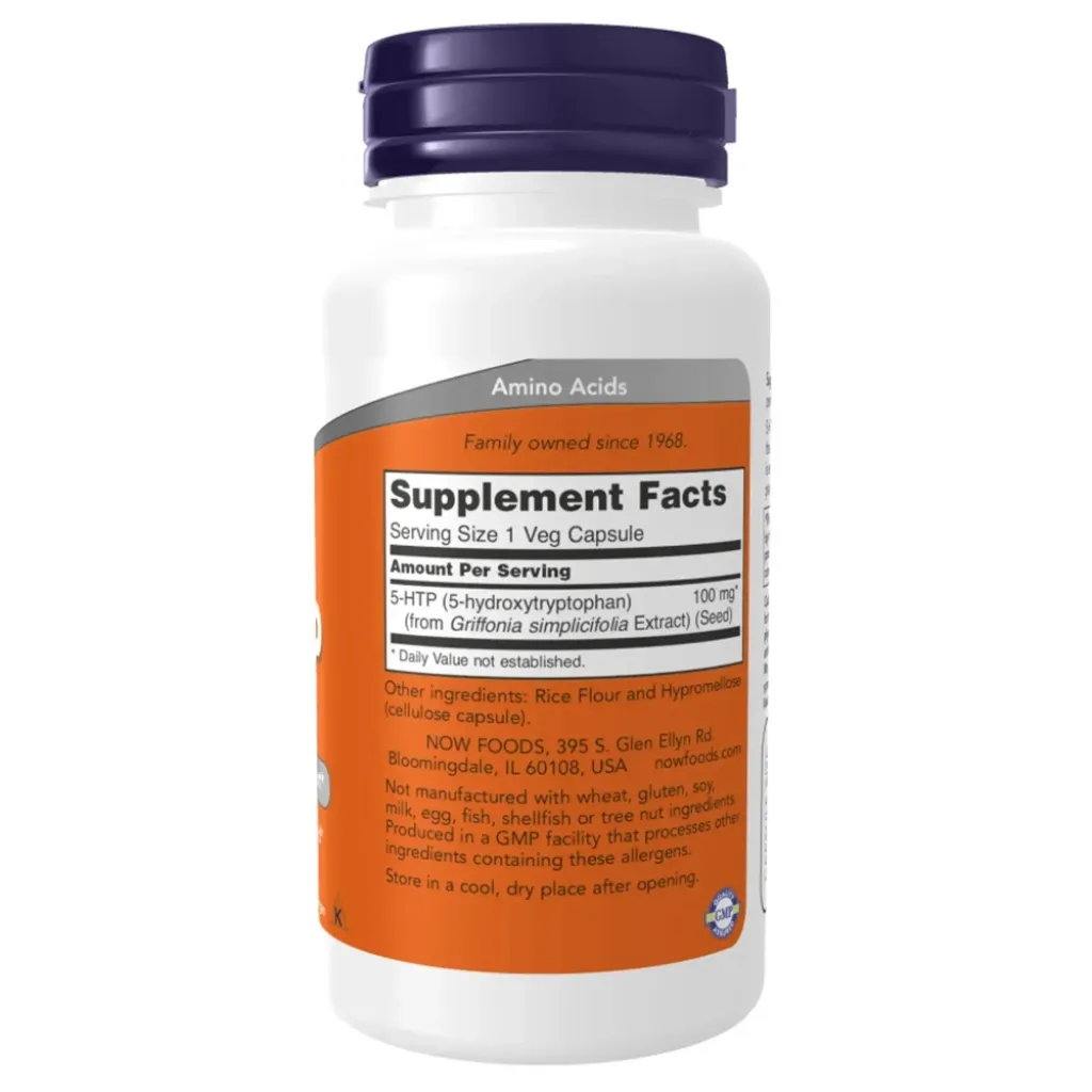 Амінокіслоти Now Foods 5-HTP