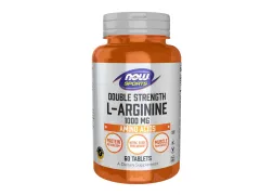 Амінокислота NOW Foods Arginine 1000mg, 60 таблеток Амінокислота NOW Foods Arginine 1000mg, 60 таблеток
