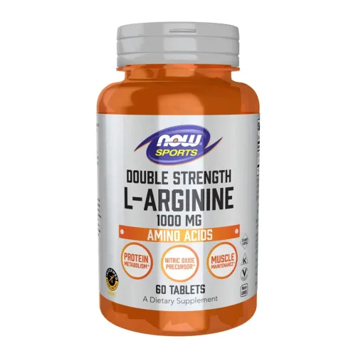 Амінокислота NOW Foods Arginine 1000mg, 60 таблеток - Фото№1 Амінокислота NOW Foods Arginine 1000mg, 60 таблеток - Фото№1