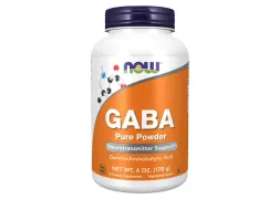 Амінокислота NOW Foods GABA Pure Powder, 170 г Амінокислота NOW Foods GABA Pure Powder, 170 г