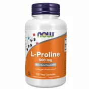 Амінокислота NOW Foods L-Proline 500mg, 120 капсул