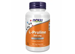 Амінокислота NOW Foods L-Proline 500mg, 120 капсул Амінокислота NOW Foods L-Proline 500mg, 120 капсул