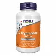 Амінокислота NOW Foods L-Tryptophan 500mg, 60 капсул