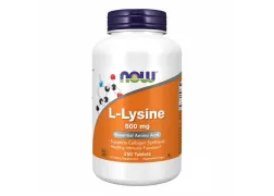 Амінокислоти NOW Foods Lysine 500mg, 250 таблеток Амінокислоти NOW Foods Lysine 500mg, 250 таблеток