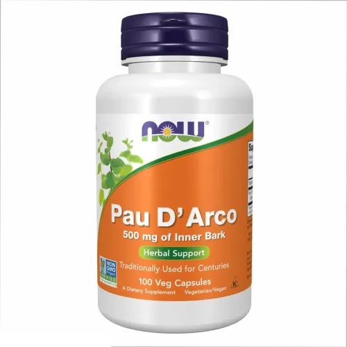 Антиоксидант NOW Foods Pau D' Arco 500mg - Фото№1 Антиоксидант NOW Foods Pau D' Arco 500mg - Фото№1
