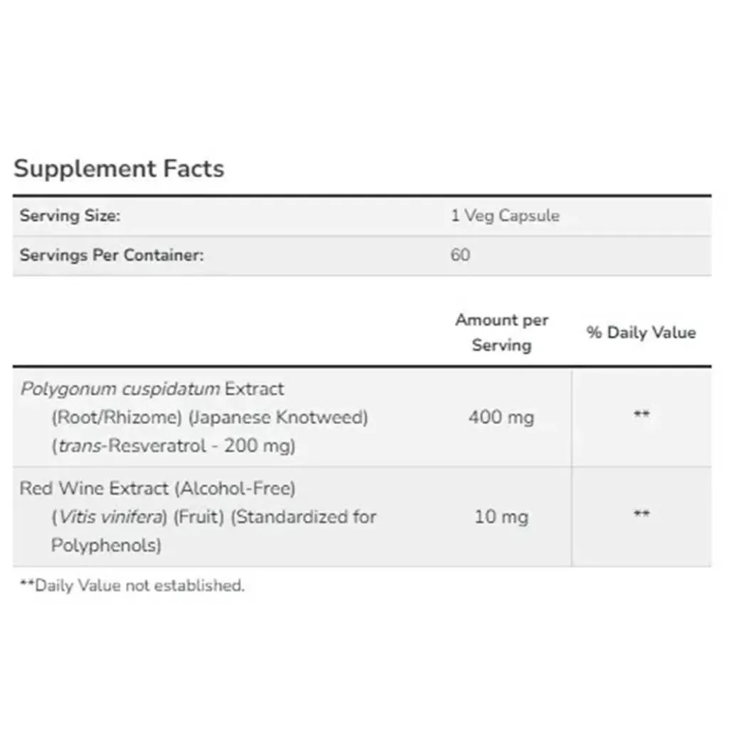 Антиоксидант NOW Foods Resveratrol 200 mg Антиоксидант NOW Foods Resveratrol 200 mg