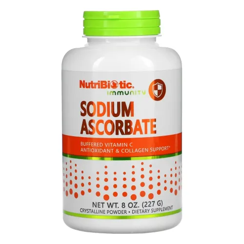 Вітамін C Nutribiotic Sodium Ascorbate Powder  - Фото№1