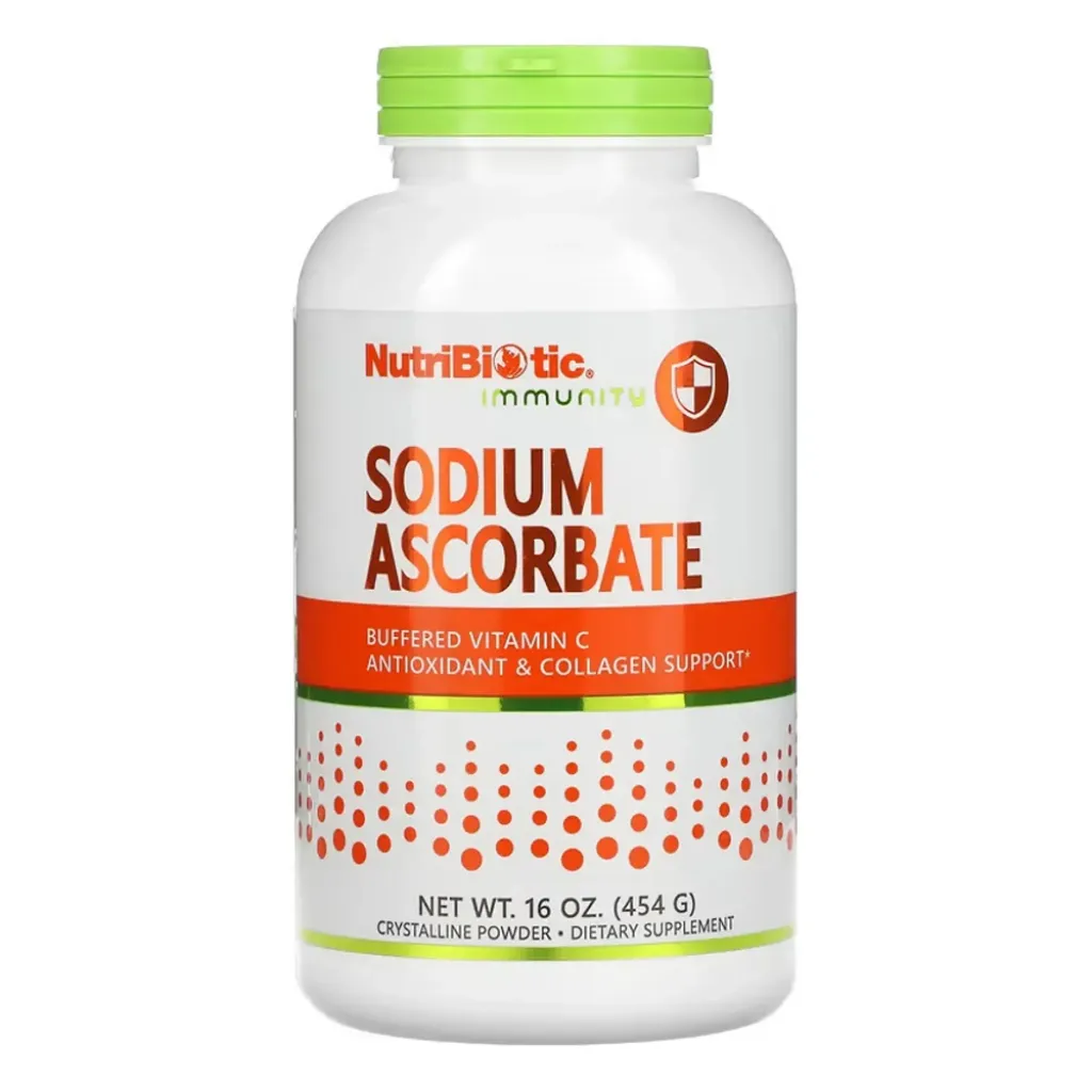 Вітамін C Nutribiotic Sodium Ascorbate Powder 