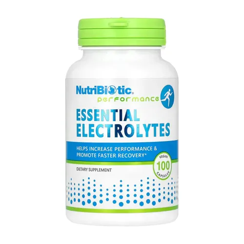 Електроліти Nutribiotic Essential Electrolytes, 100 капсул - Фото№1