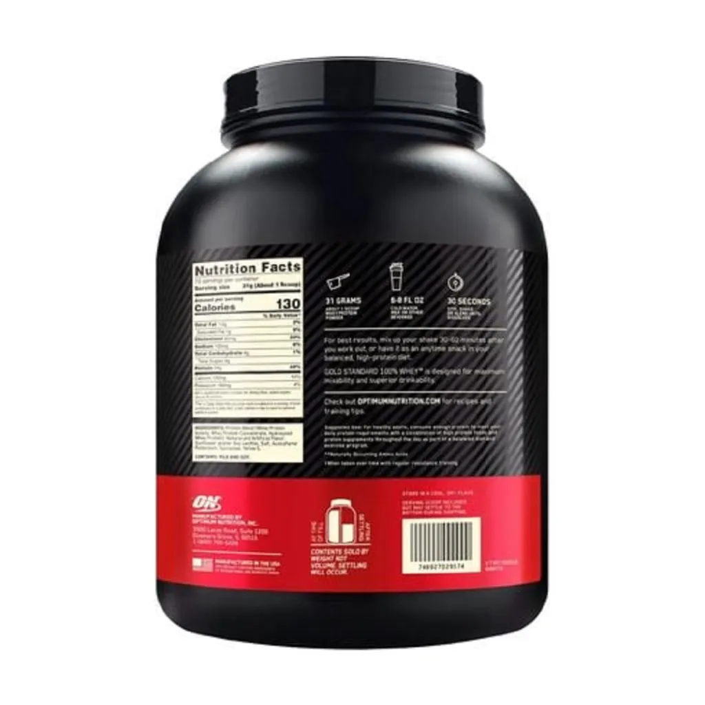 Протеин Gold Standard 100% Whey Optimum Nutrition Banana Cream, 2260 г Протеин Gold Standard 100% Whey Optimum Nutrition Banana Cream, 2260 г