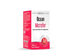 Дієтична добавка, що містить мінерал заліза Orzax Ocean Microfer, 30 таблеток Дієтична добавка, що містить мінерал заліза Orzax Ocean Microfer, 30 таблеток