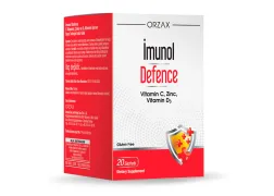 Комплекс для імунітету з вітаміном С, цинком та вітаміном D3 Orzax Imunol Defence, 20 саше Комплекс для імунітету з вітаміном С, цинком та вітаміном D3 Orzax Imunol Defence, 20 саше