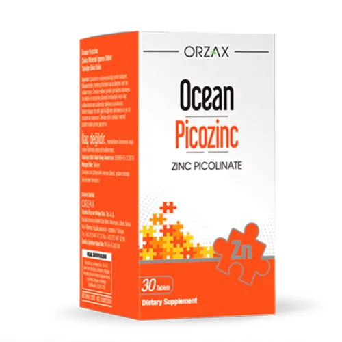 Диетическая добавка Цинк Orzax Ocean Picozinc, 30 таблеток - Фото№1 Диетическая добавка Цинк Orzax Ocean Picozinc, 30 таблеток - Фото№1