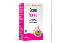 Мультивітамінний та мультимінеральний комплекс для вагітних Orzax Ocean Mummy Omega 3, 30 капсул Мультивітамінний та мультимінеральний комплекс для вагітних Orzax Ocean Mummy Omega 3, 30 капсул