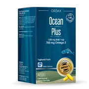 Дієтична добавка OMEGA 3 Orzax Ocean Plus, 50 капсул Дієтична добавка OMEGA 3 Orzax Ocean Plus, 50 капсул