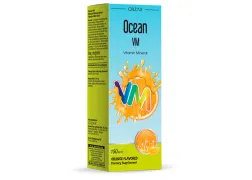 Вітамінний комплекс зі смаком апельсину для дітей Orzax Ocean VM Syrup, 150 мл Вітамінний комплекс зі смаком апельсину для дітей Orzax Ocean VM Syrup, 150 мл