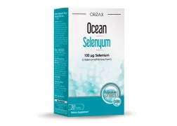 Дієтична добавка для підтримки роботи щитовидної залози Orzax Ocean Selenyum Дієтична добавка для підтримки роботи щитовидної залози Orzax Ocean Selenyum