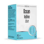 Дієтична добавка для щитовидної залози з вмістом йоду Orzax Ocean Iodine 150 мкг, 30 мл
