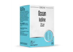 Дієтична добавка для щитовидної залози з вмістом йоду Orzax Ocean Iodine 150 мкг, 30 мл Дієтична добавка для щитовидної залози з вмістом йоду Orzax Ocean Iodine 150 мкг, 30 мл