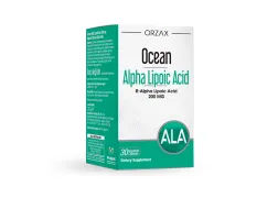Дієтична добавка з R-альфа-ліпоєвою кислотою Orzax Ocean Alpha Lipoic Acid, 30 капсул Дієтична добавка з R-альфа-ліпоєвою кислотою Orzax Ocean Alpha Lipoic Acid, 30 капсул