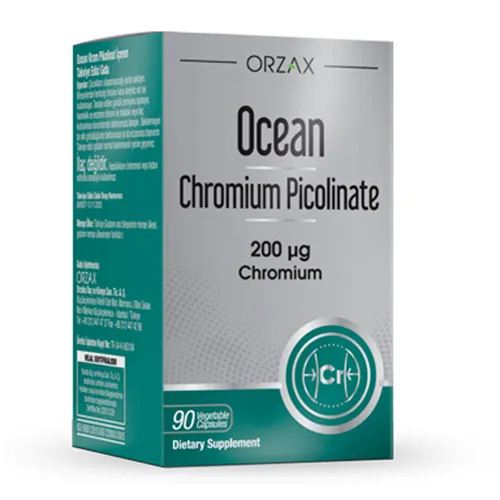 Диетическая добавка, содержащая хром пиколинат Orzax Ocean Chromium Picolinate 200 мкг, 90 капсул - Фото№1 Диетическая добавка, содержащая хром пиколинат Orzax Ocean Chromium Picolinate 200 мкг, 90 капсул - Фото№1
